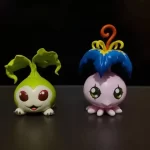 Digimon2 Adventure  Set 9 Unids Gabumon, Pyocomon, Koromon - Imagen 3